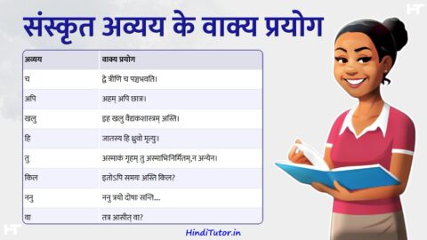 Sanskrit Avyay Ke Vakya Prayog